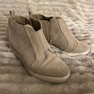 A New Day Beige Ankle Boots